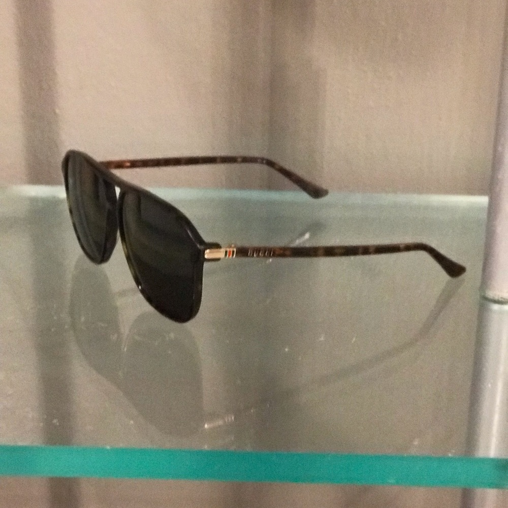 Gucci acetate aviator sunglasses *must see
